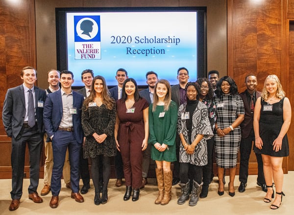 2020 Scholarship Reception group photo reduced